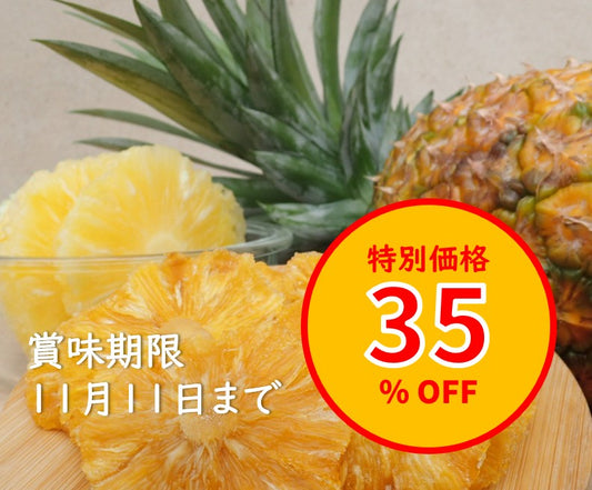 【賞味期限間近・特別セール】ドライパイナップル 350g